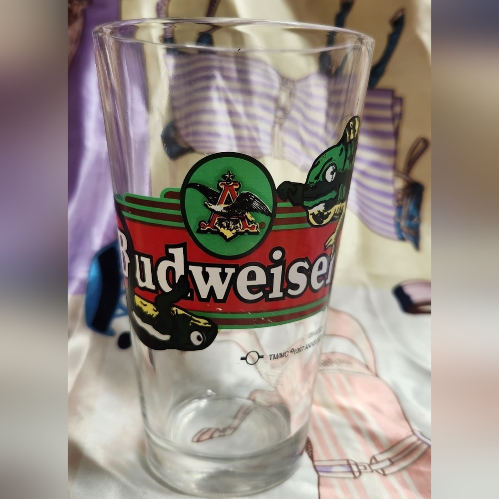 Budweiser glass 1997